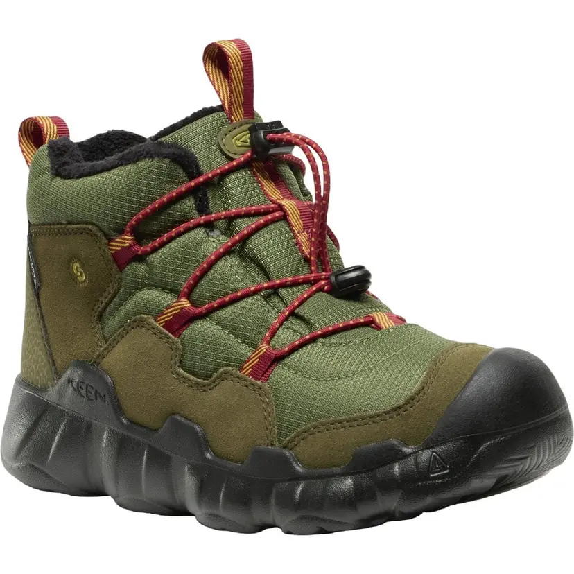 Keen Footwear Keen Footwear Kids Hypowser Chukka Wp Forest Night-Garnet