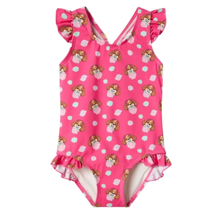 NAME IT Name It - Badedrakt Maria Paw Patrol Carmine Rose