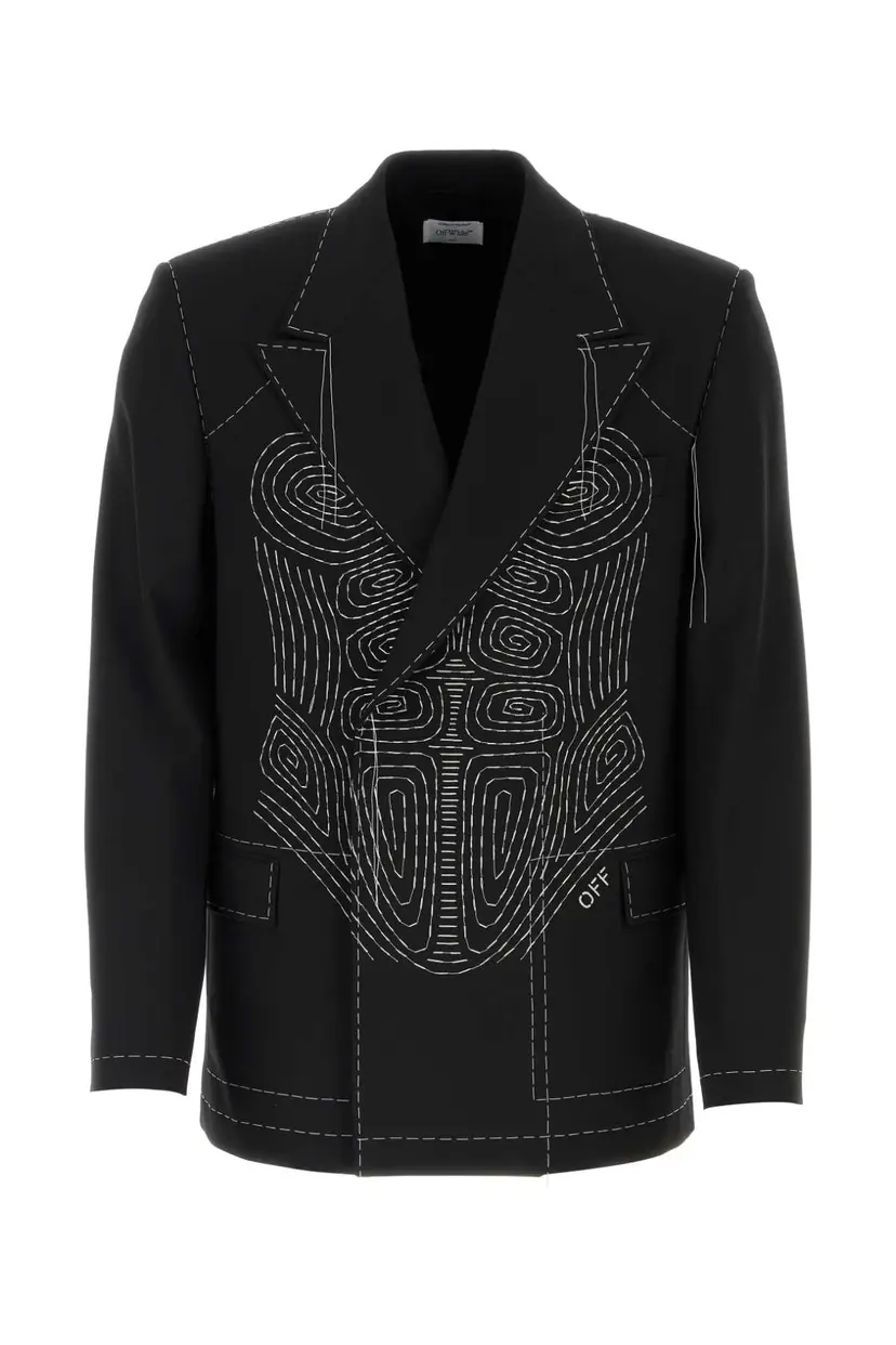 Off White Off-White Blazere – Svart