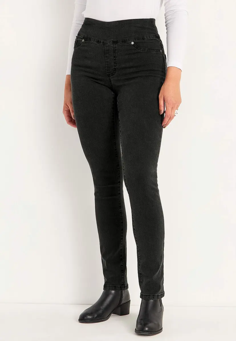 Cellbes of Sweden Stretchy jeggings med høy elastisk midje - to lengder Elin