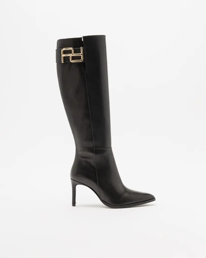 PROF PROF PA90I23 Black Knee high boots