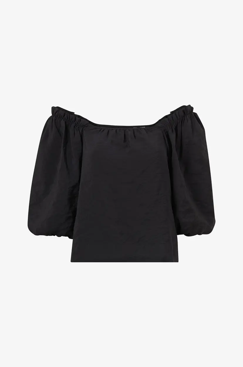 Vero Moda Bluse vmFlorence 2/4 Square Neck Top - Svart
