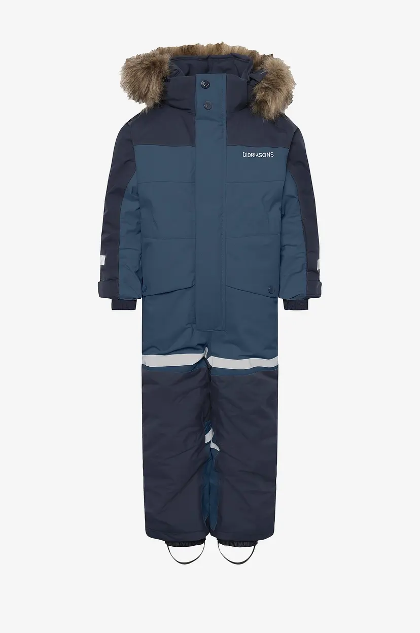 Didriksons Parkdress Bjärven Kids' Coverall - Blå