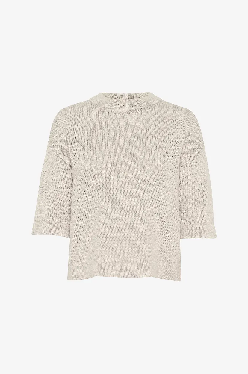 Kaffe Topp kaevita Pullover - Beige