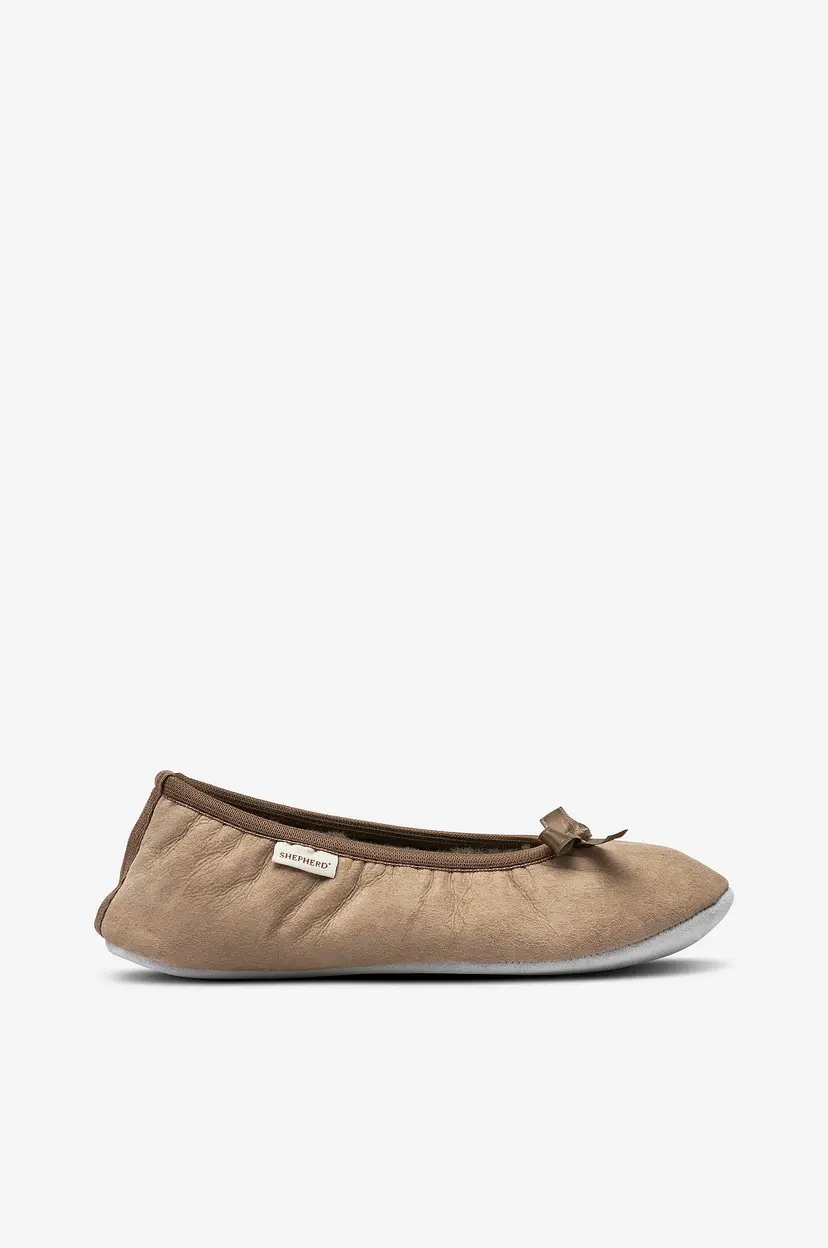 Shepherd of Sweden Saueskinnstøfler Saga - Beige