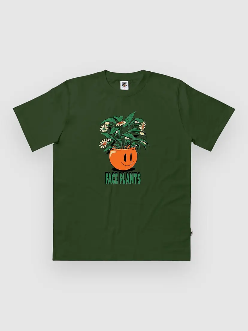 The Dudes The Dudes Face Planter Seasonal T-skjorte grønn