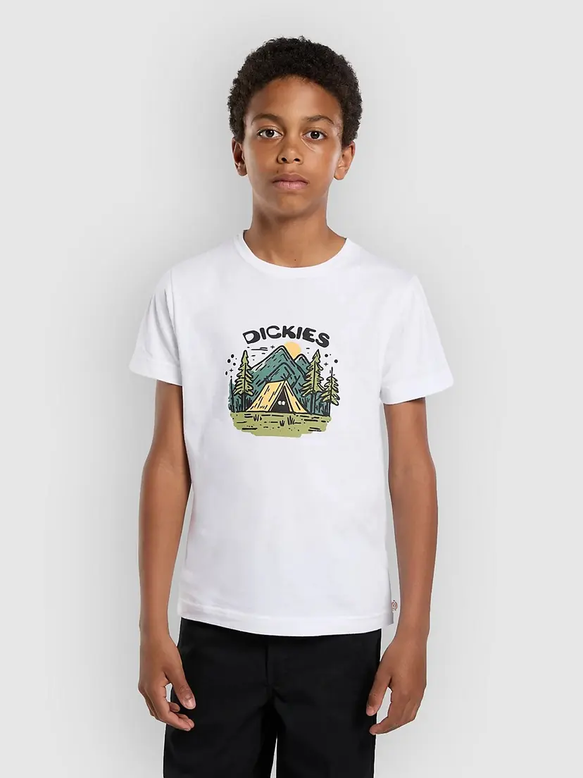 Dickies Dickies Camp Graphic T-skjorte hvit