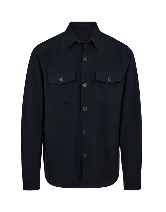 Gino Marcello Overshirt solid