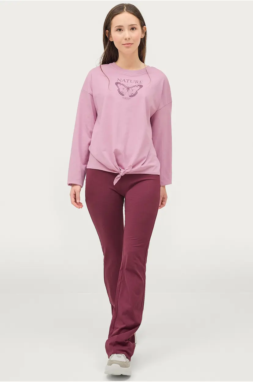 Ellos Collection Sett med leggings + topp Carmen - Rosa