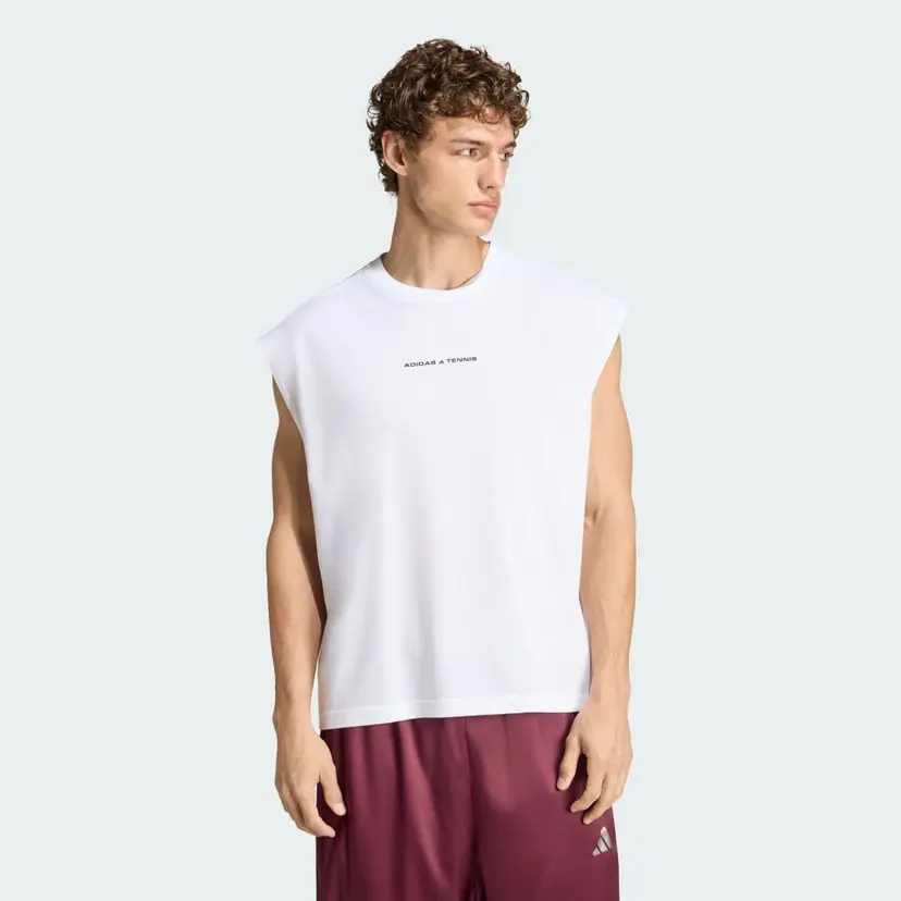 Adidas TENNIS CULTURE GRAPHIC T-SKJORTE