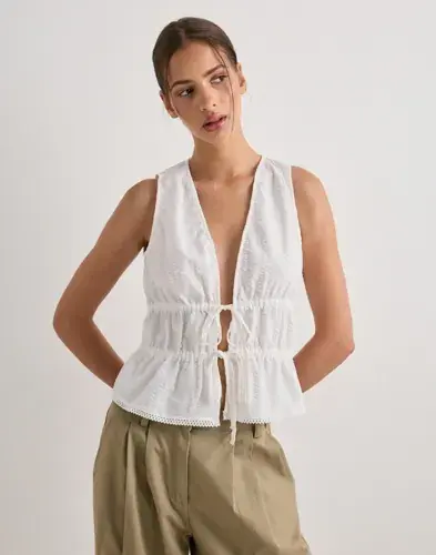 Vero Moda Vero Moda - Hvit - Vmwendy Sl Top Wvn