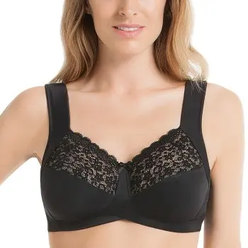 Anita Anita BH Havanna Comfort Soft Bra Svart polyamid A 75 Dame