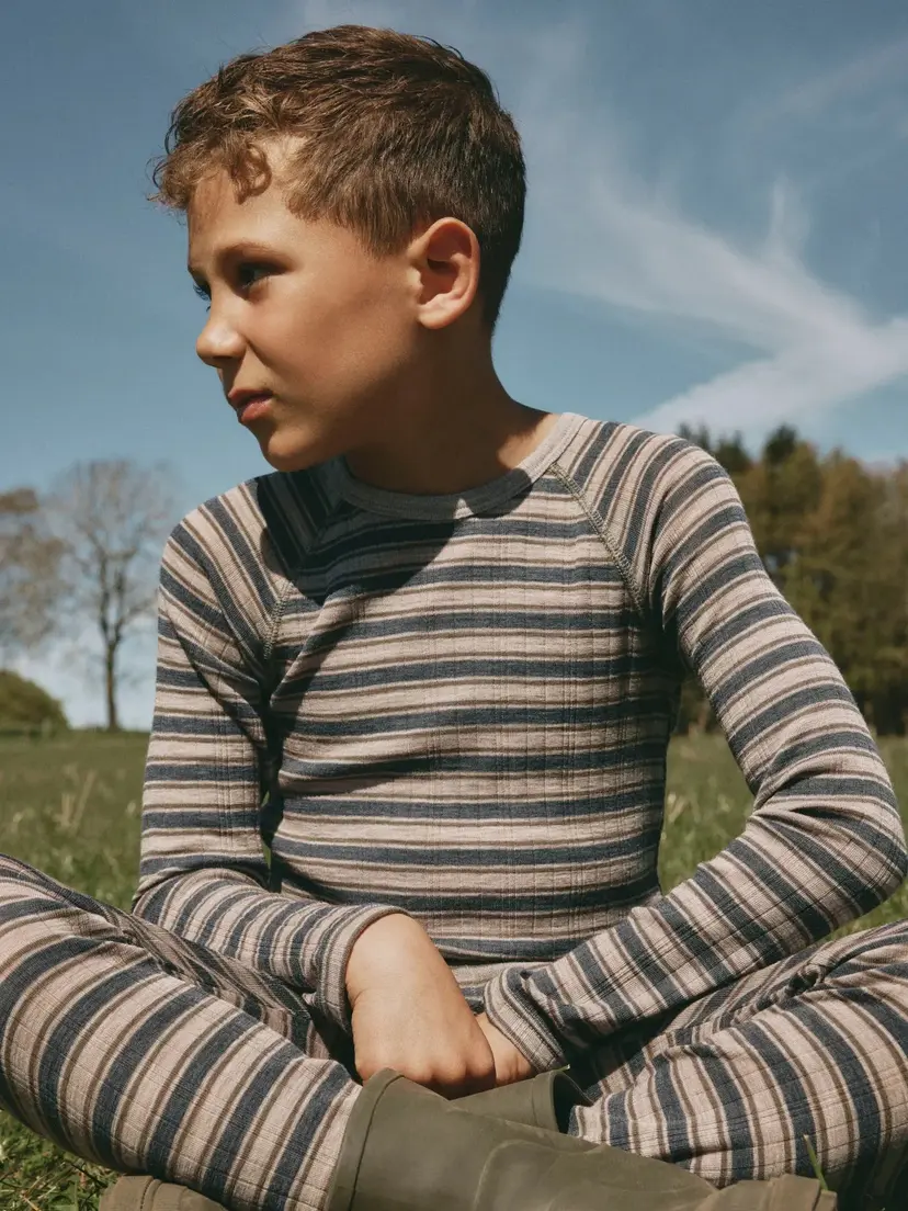 NAME IT Ulltrøye "WANG" Kids Satellite Striper