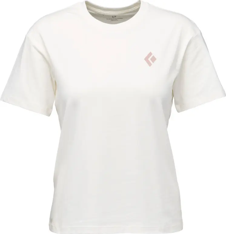 Black Diamond Black Diamond Women's Heritage Badge Short Sleeve Tee Off White