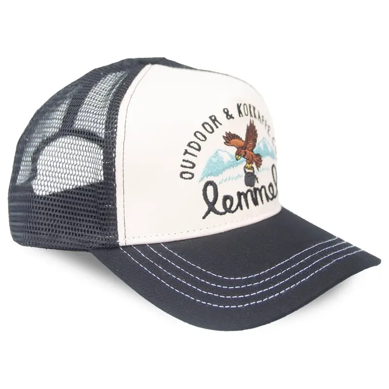 Lemmel Kaffe Lemmel Kaffe Keep On Truckin Mama Cap White/Black