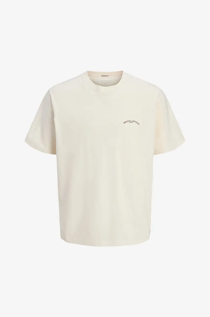Jack & Jones Junior T-skjorte jorHydra Cutout Tee SS Crew Neck JN - Hvit