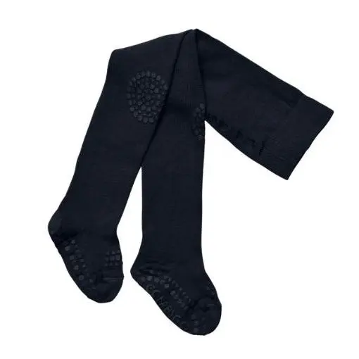 Go Baby Go Krabbestrømpebukse i bambus Dark Blue