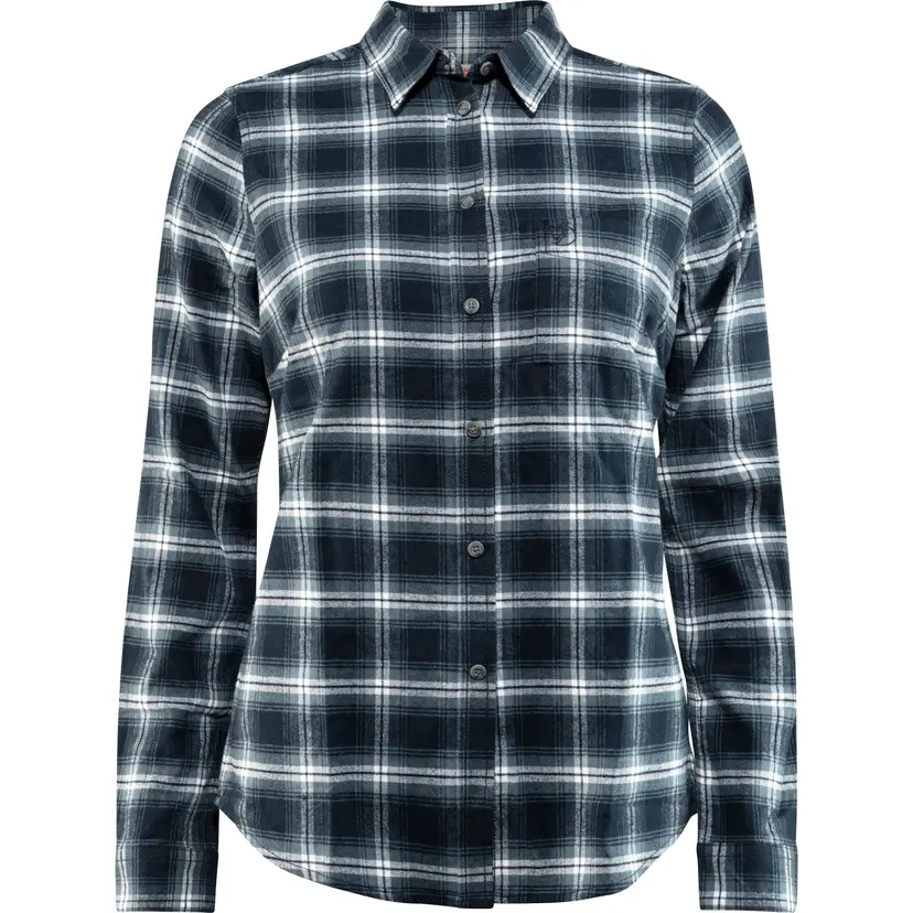 Fjällräven Fjällräven Women's Övik Flannel Shirt Dark Navy