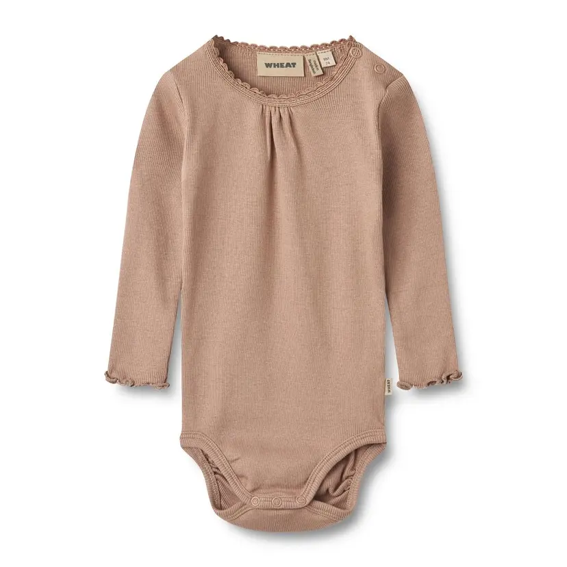 Wheat Wheat Baby Rib Body Lotta Nougat Rose (86 / 1,5 år)
