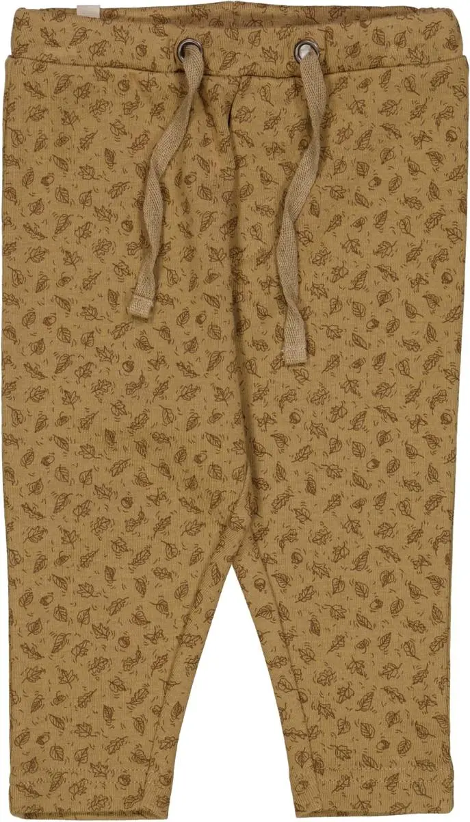 Wheat Wheat Soft Pants Manfred Khaki Leaves (74 / 9 mnd)