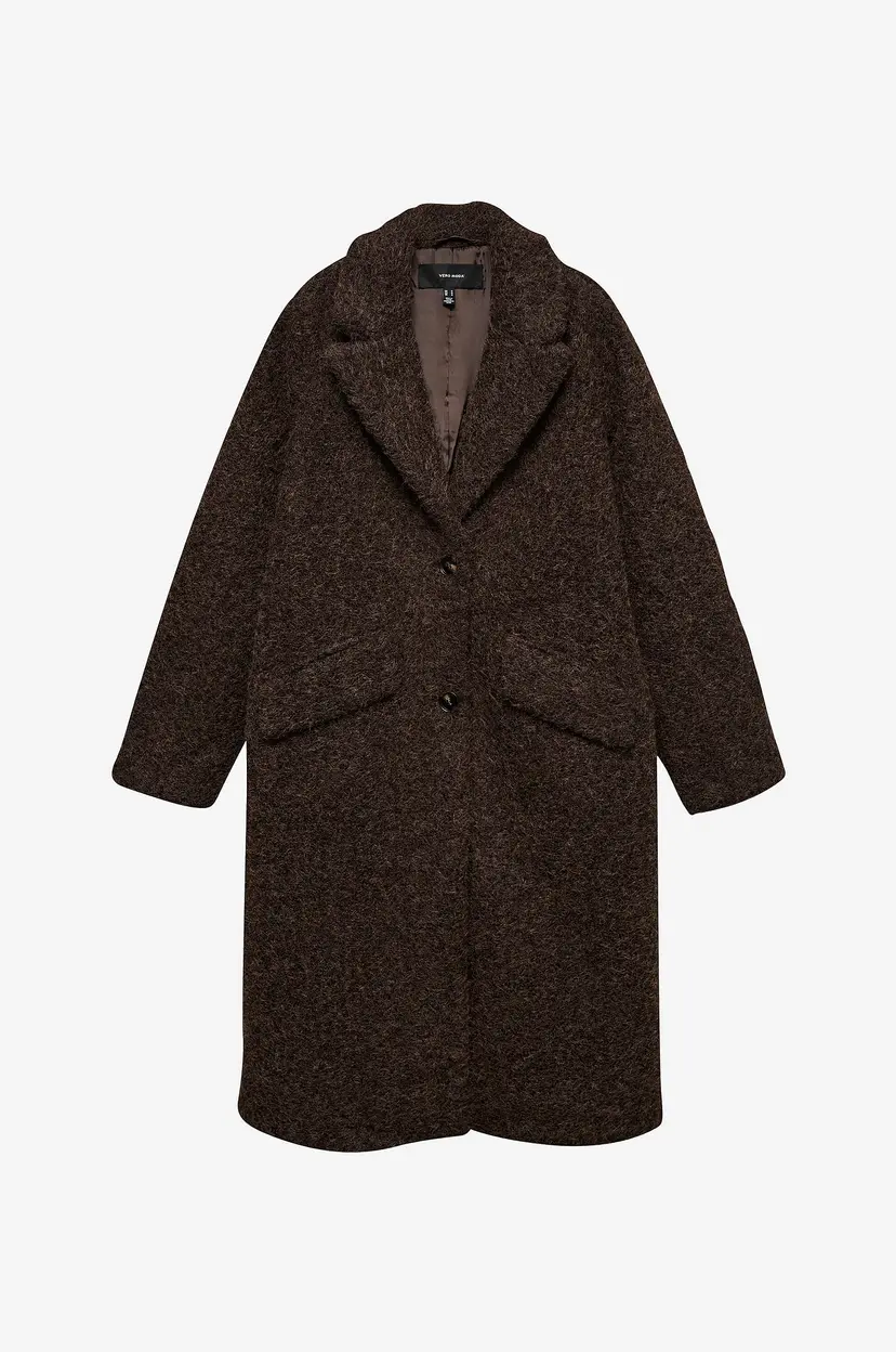 Vero Moda Kåpe Vmelena Long Coat - Brun