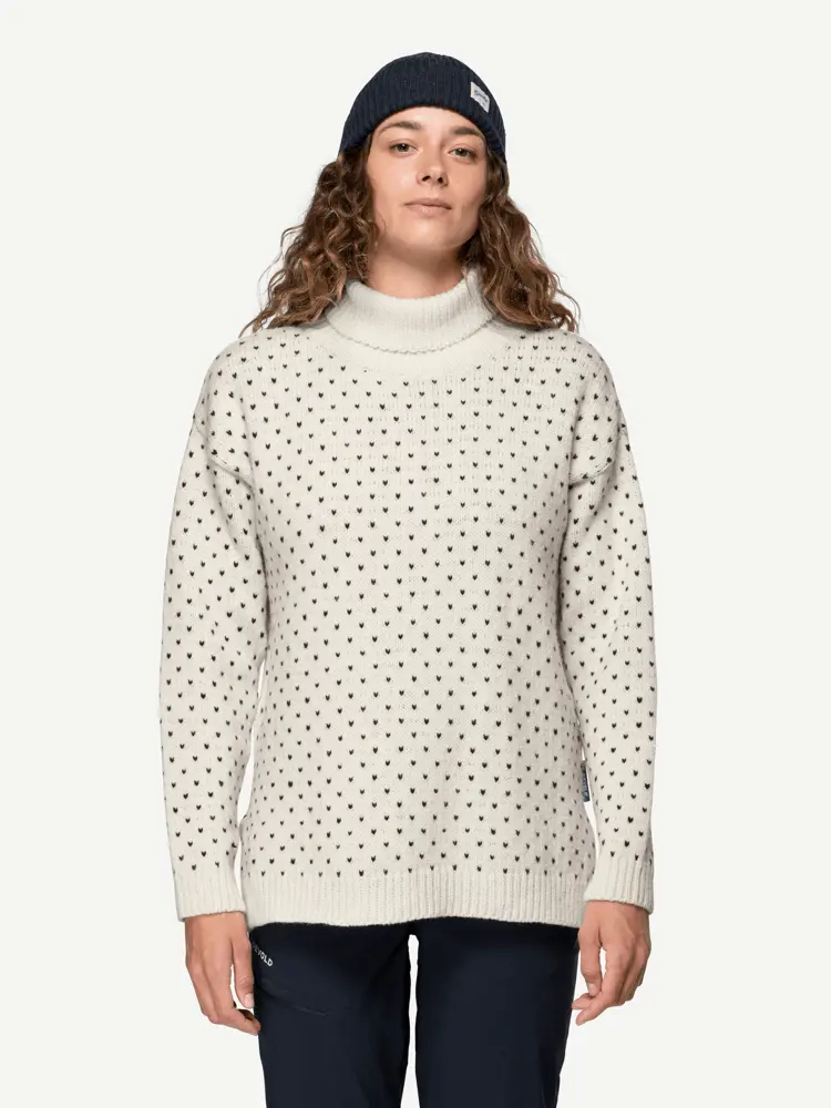 Devold Devold - Sørisen Wool High Neck Dame - Large - Hvit