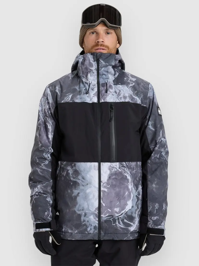 Quiksilver Quiksilver Sycamore Printed Jakke grå