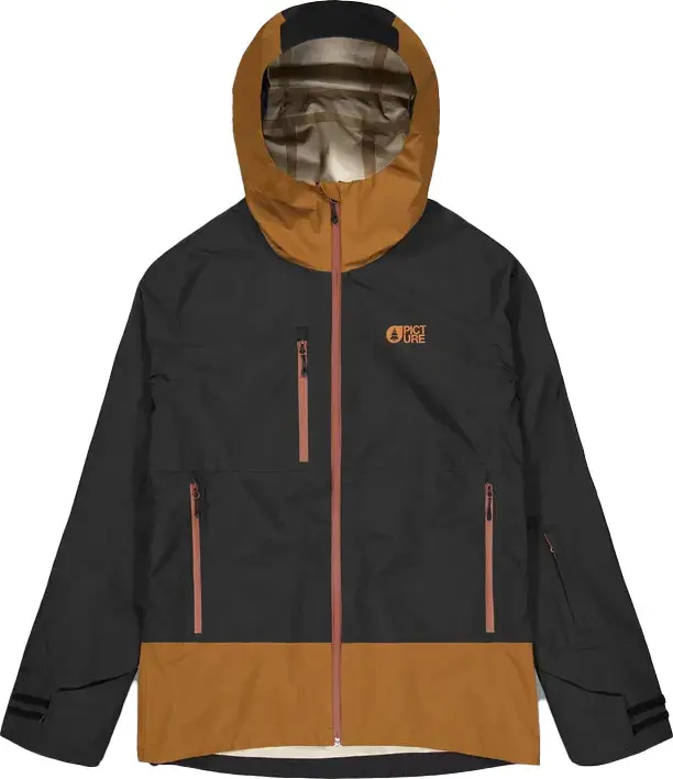 Picture Organic Clothing Picture Organic Clothing Men's Broader 3L Jacket Black Chocolate