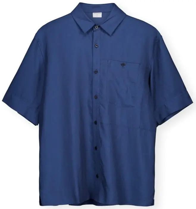 Houdini Houdini M's Tree Shortsleeve Shirt Blue Light