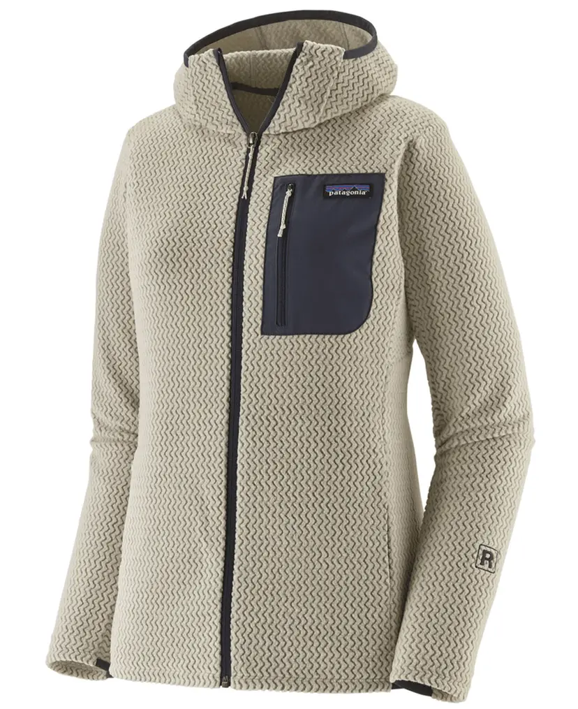 Patagonia Patagonia W's R1 Air Full-Zip Hoody Wool White
