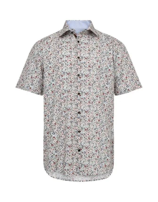 Gino Marcello Modern fit s/s shirt