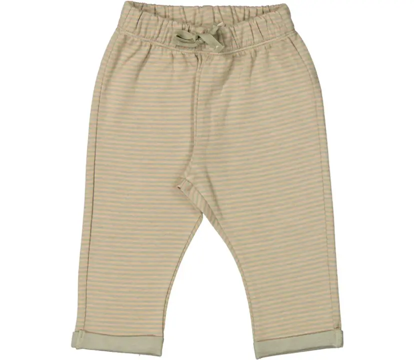 Marmar Copenhagen MarMar Bukse Bonded Jersey Pitti Sage Incense Stripe (92 / 2 år)