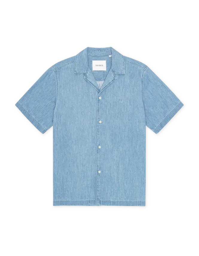 Les Deux Lesley Denim SS Shirt