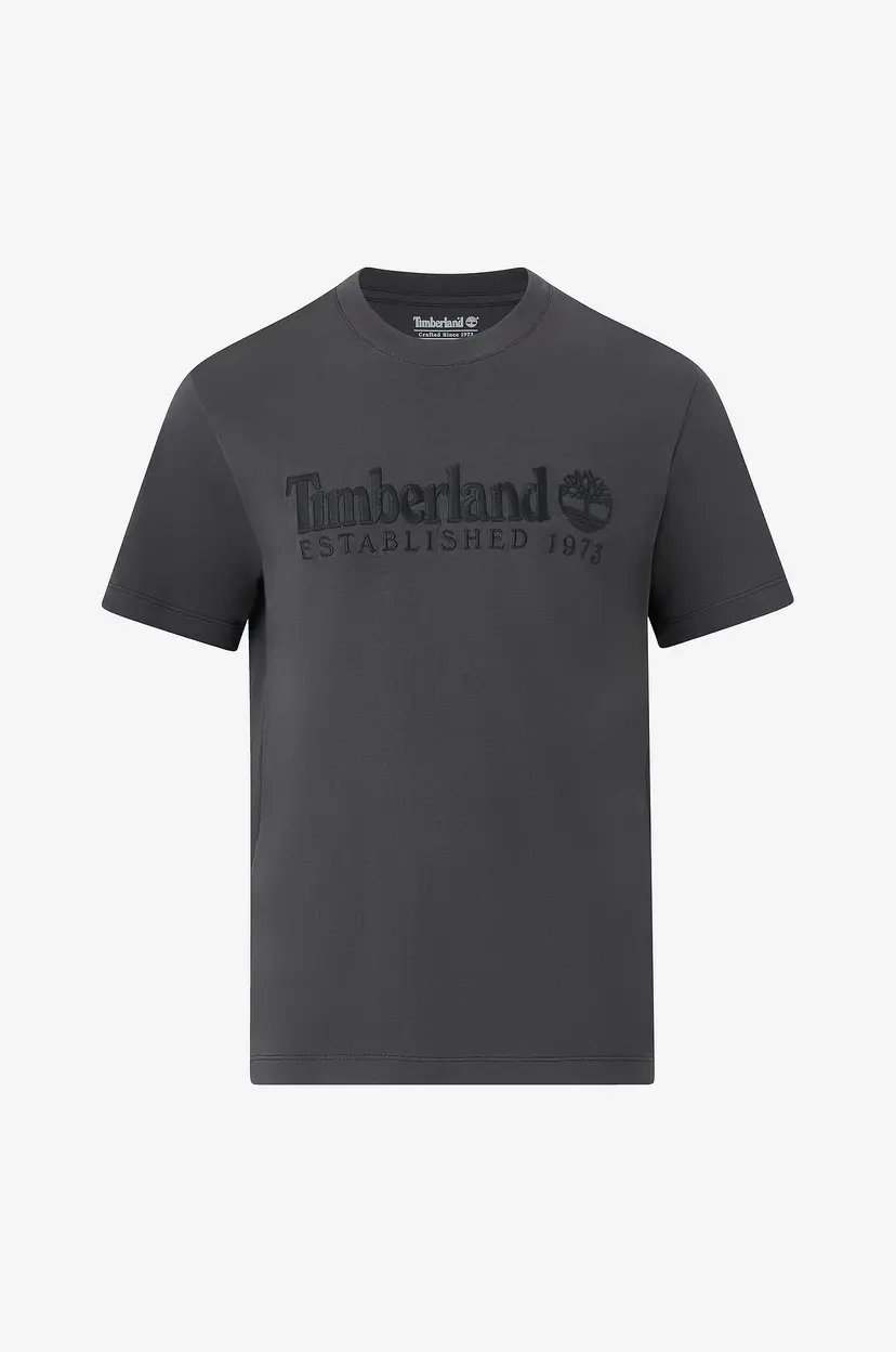 Timberland T-skjorte SS Embroidered Tee - Svart