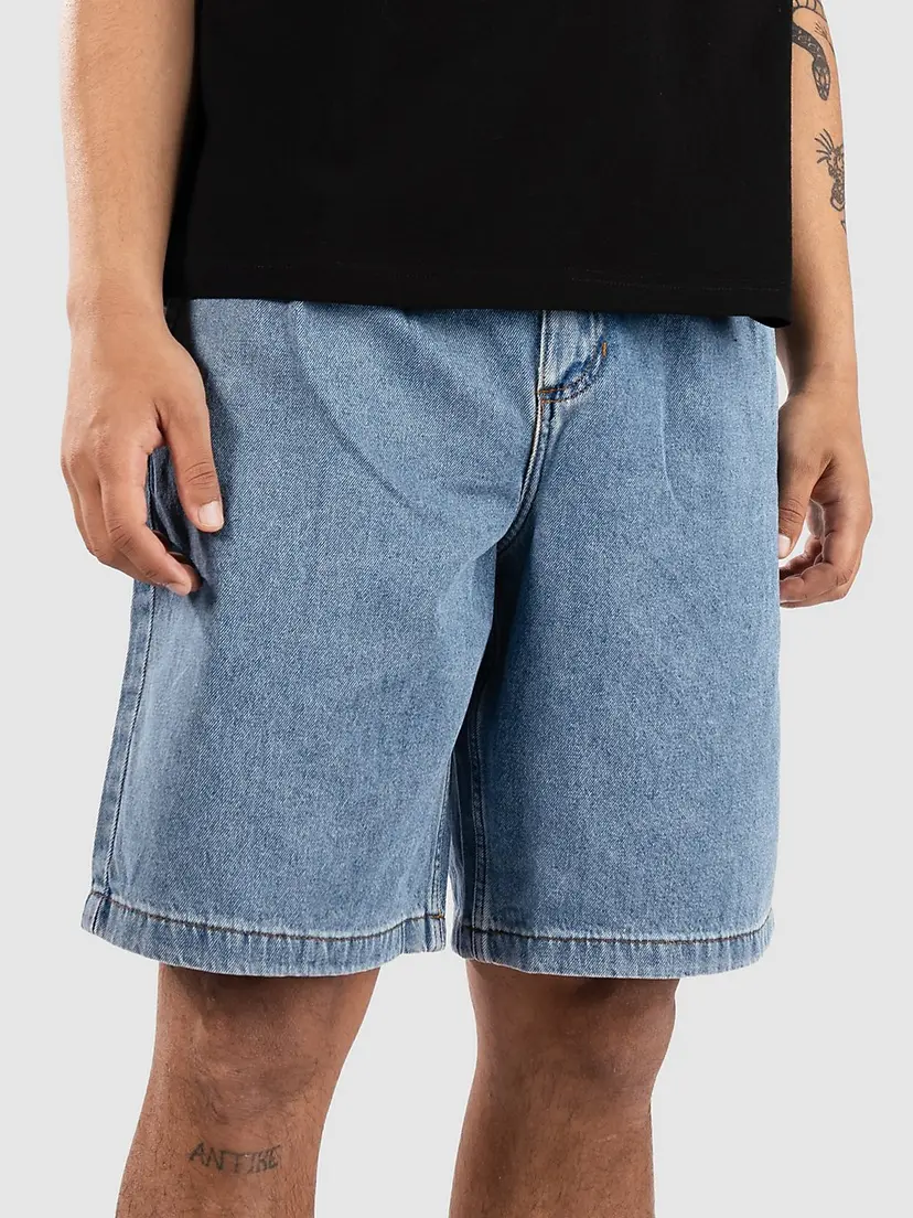 Vans Vans Authentic Chino Loose Pleated Denim Shorts blå