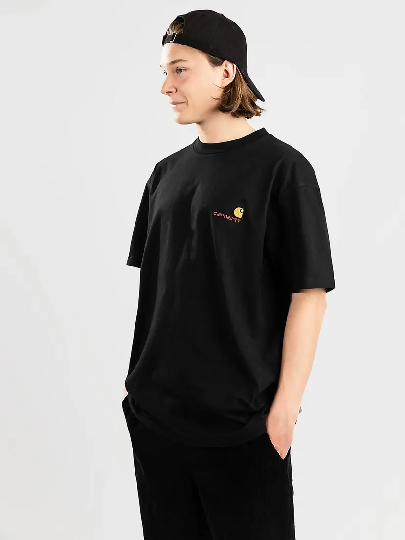 Carhartt Wip Carhartt WIP American Script T-skjorte svart