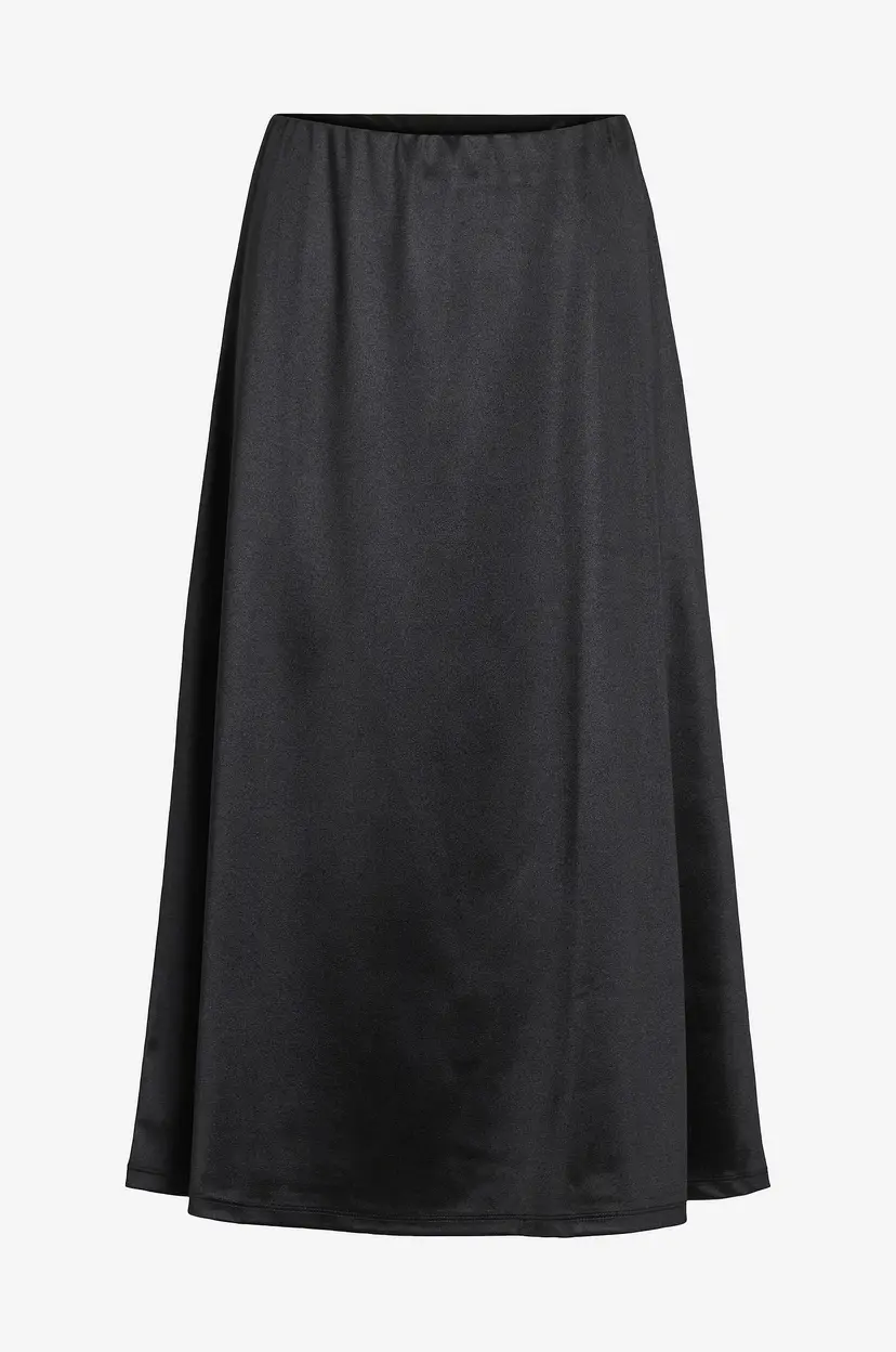 Vila Skjørt viNymera HW Midi Skirt - Svart