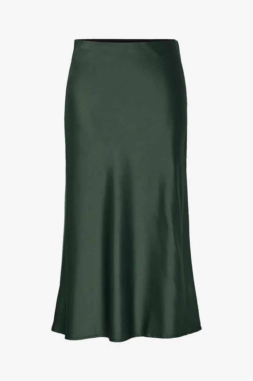 Y.A.S Skjørt yasPella HW Midi Skirt - Grønn