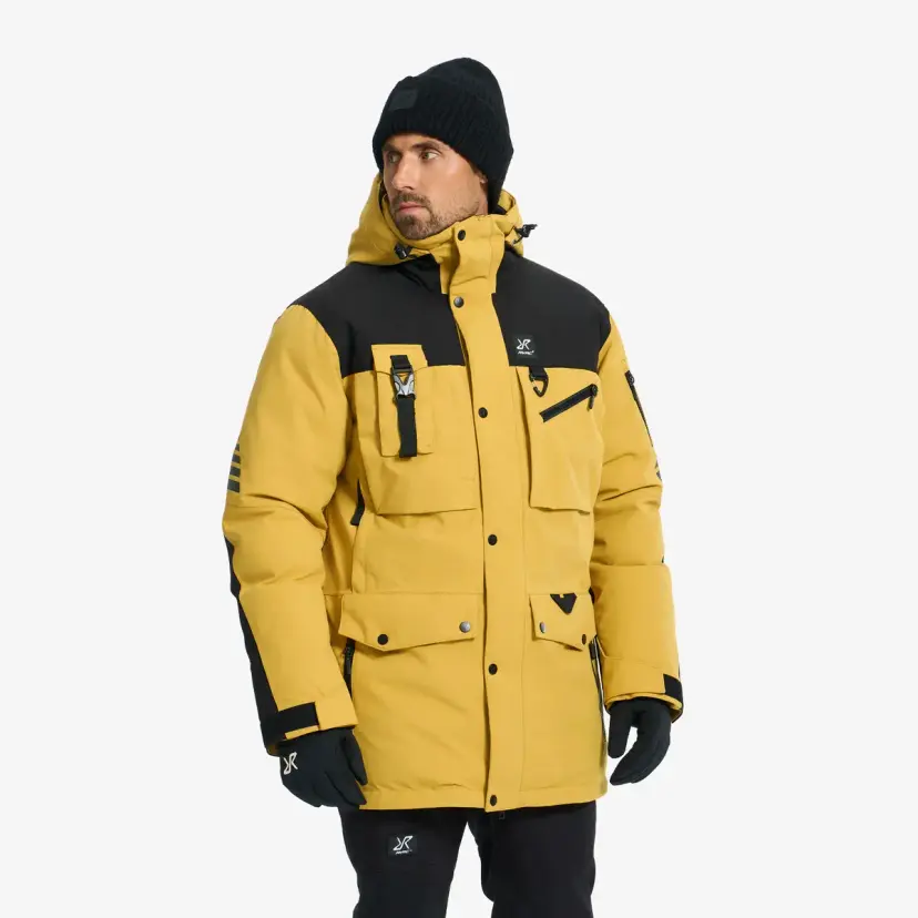 RevolutionRace Saviour Tech 2L Insulated Parka Herre Harvest Gold