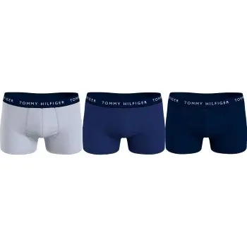 Tommy Hilfiger Tommy Hilfiger 3P Classic Trunk Grå/Blå Large Herre