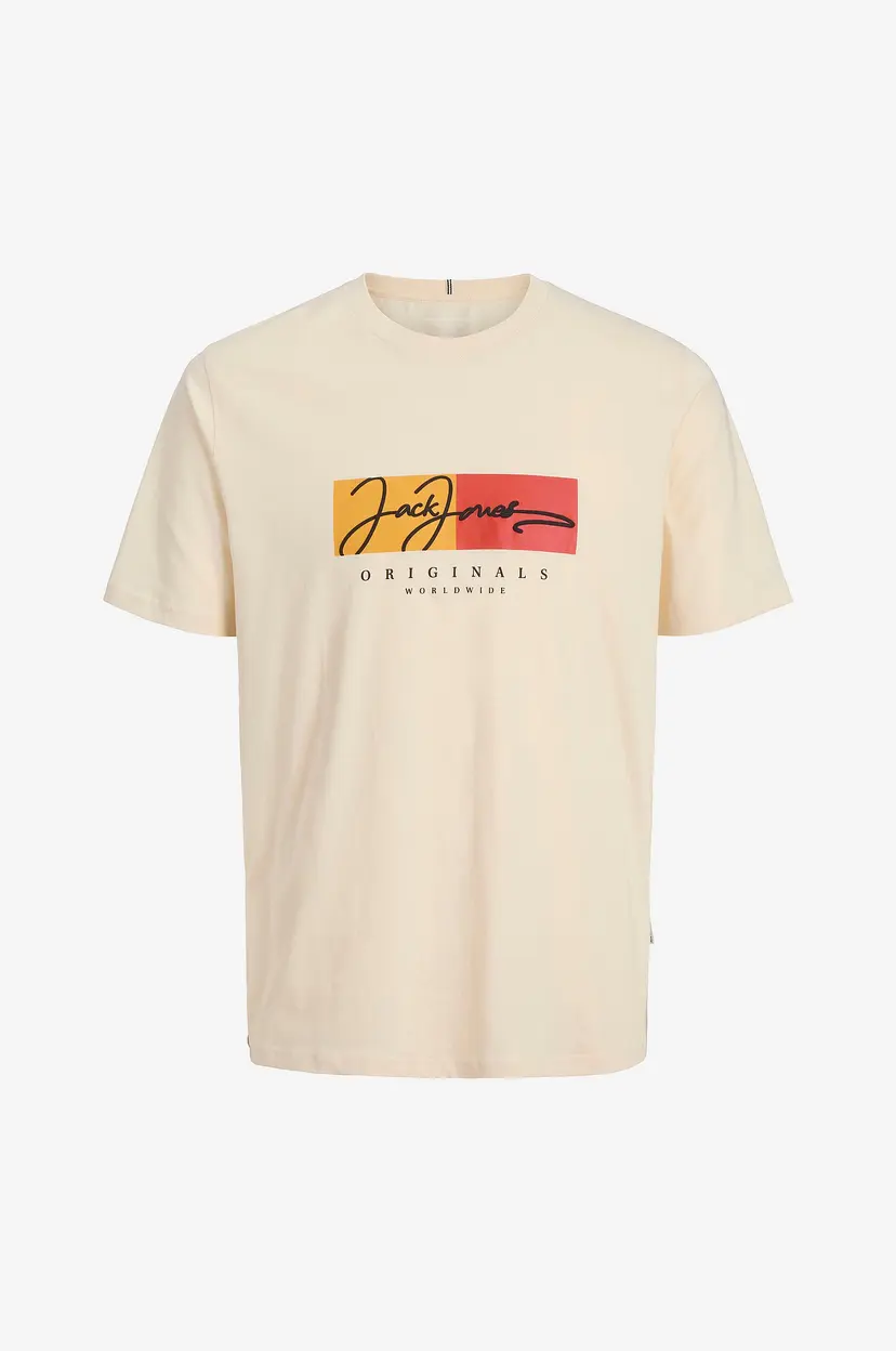 Jack & Jones Junior T-skjorte jorFrederiksberg Boxscript Tee SS - Hvit