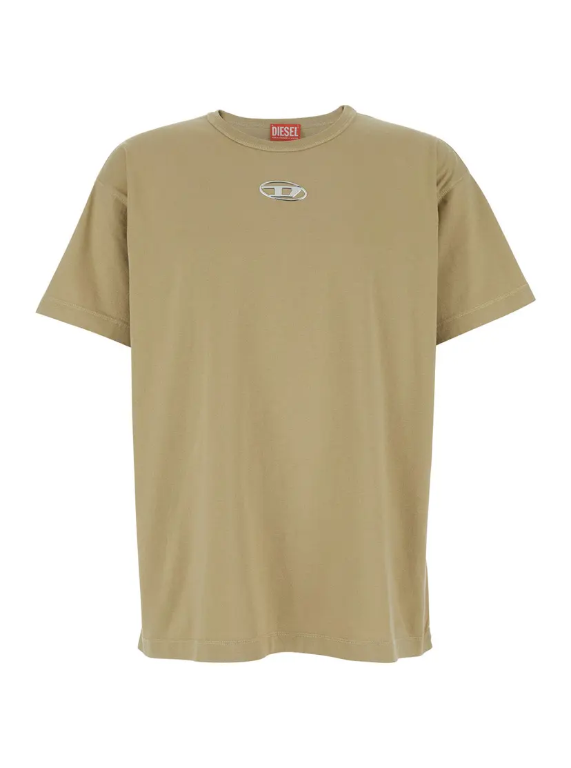 Diesel Diesel T-skjorter – Beige