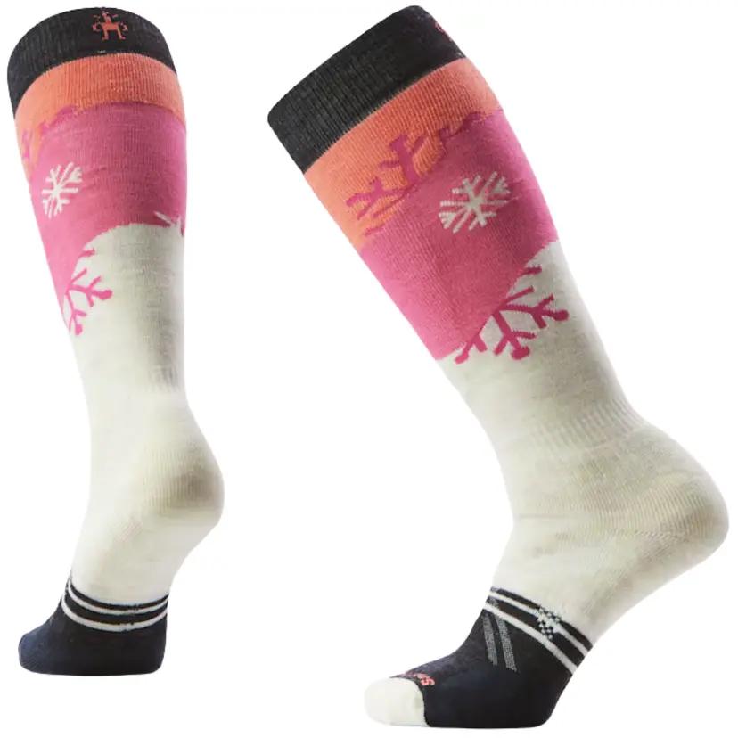 SmartWool Smartwool W Ski Fc Snowpocalypse Pattern OTC Socks Moon Beam