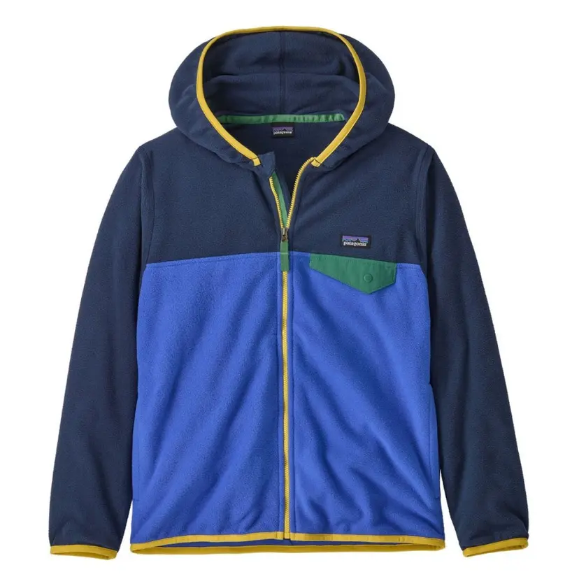 Patagonia Patagonia - Kids Micro D Snap-T Fleece Jacket Eddy Blue