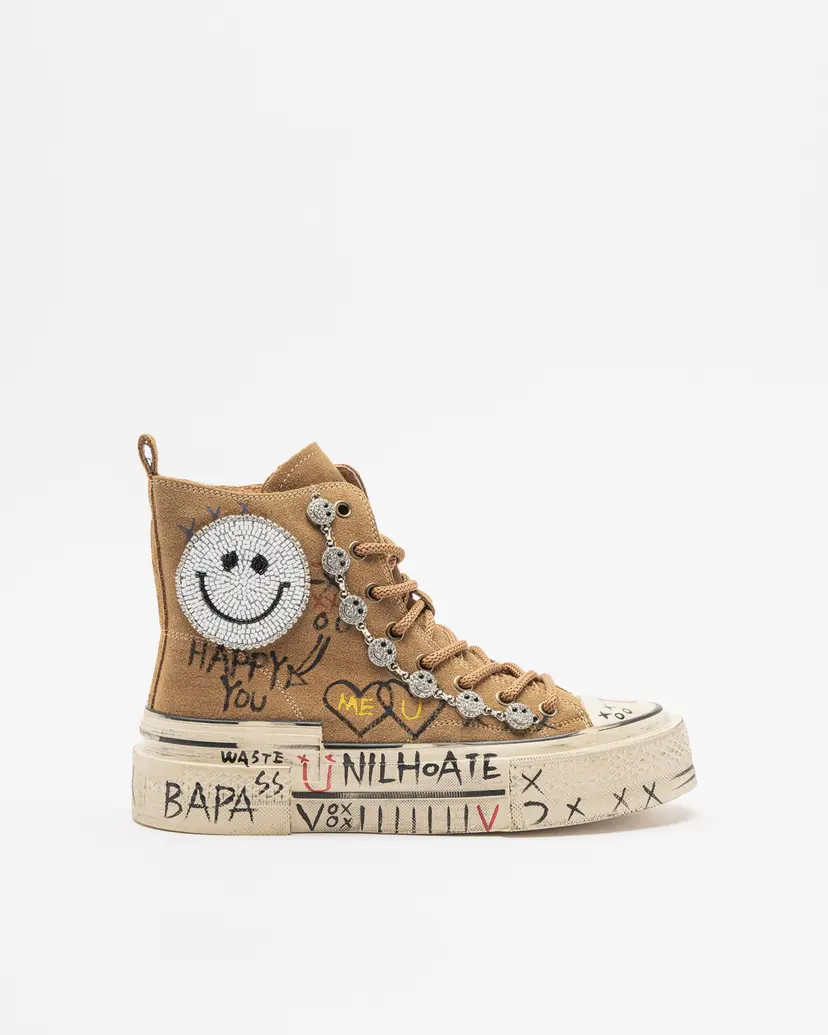 Nan-Ku Couture Nan-Ku Couture DFD-02 Camel Sneakers