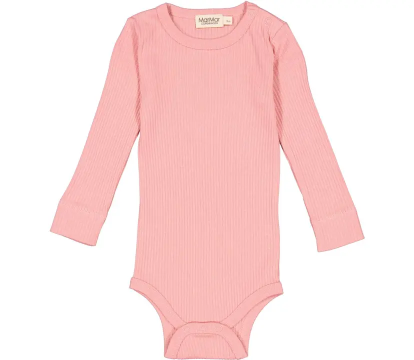 Marmar Copenhagen MarMar Plain Body LS Modal Pink Delight (68 / 6 mnd)