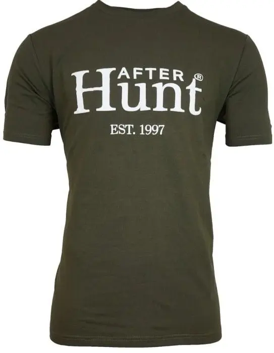 After Hunt After Hunt Logo T-Shirt Basic Green