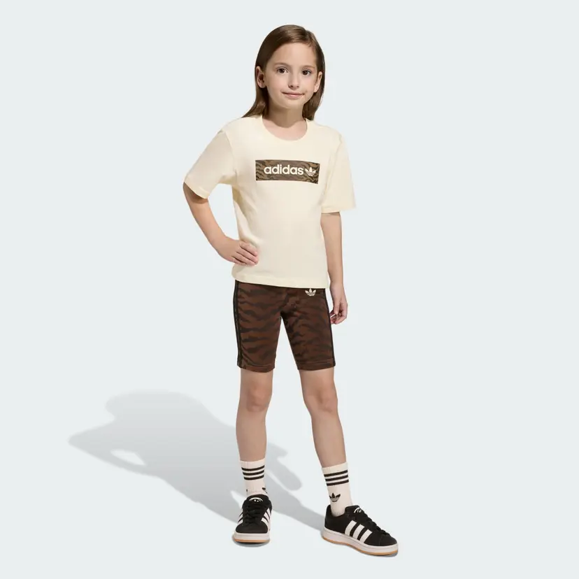 Adidas AOP CYCLING SHORT TEE SETT