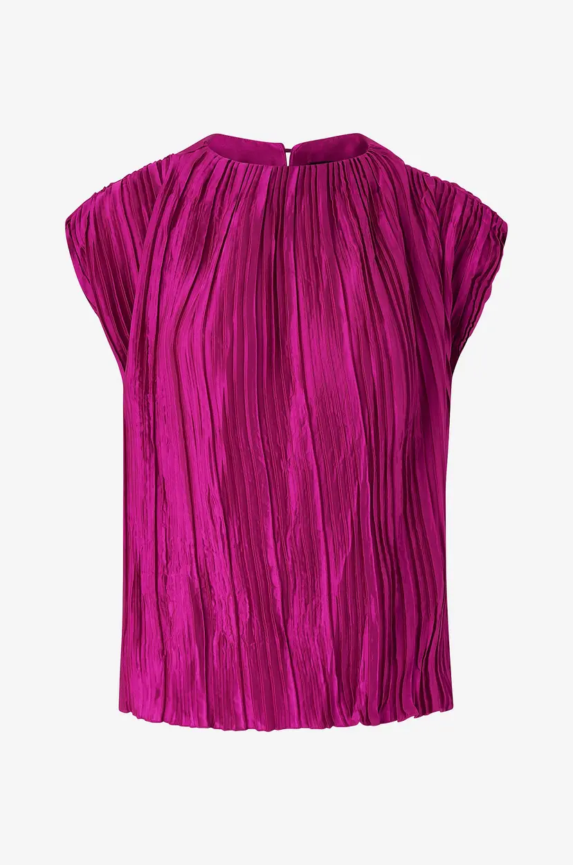 Mango Bluse Column - Rosa