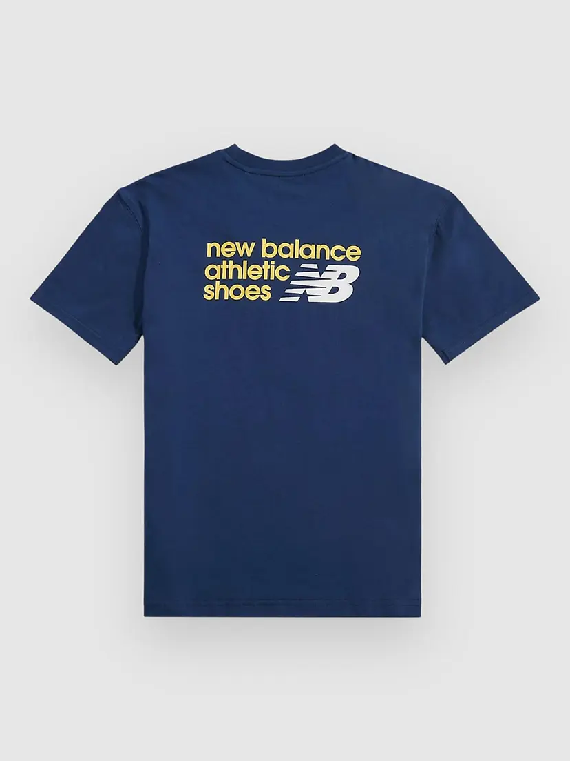 New Balance New Balance 25Athletics Relaxed Premium Graphic Kids T-skjorte blå